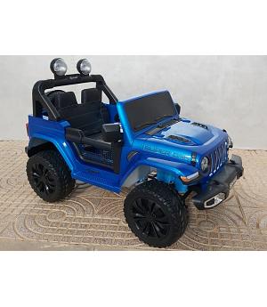 JEEP RUBICON Style coche 12V AZUL METALIZADO-  FT938BLUE